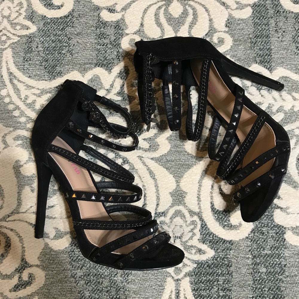Size 7 justfab BOHEMIAN heels OBO